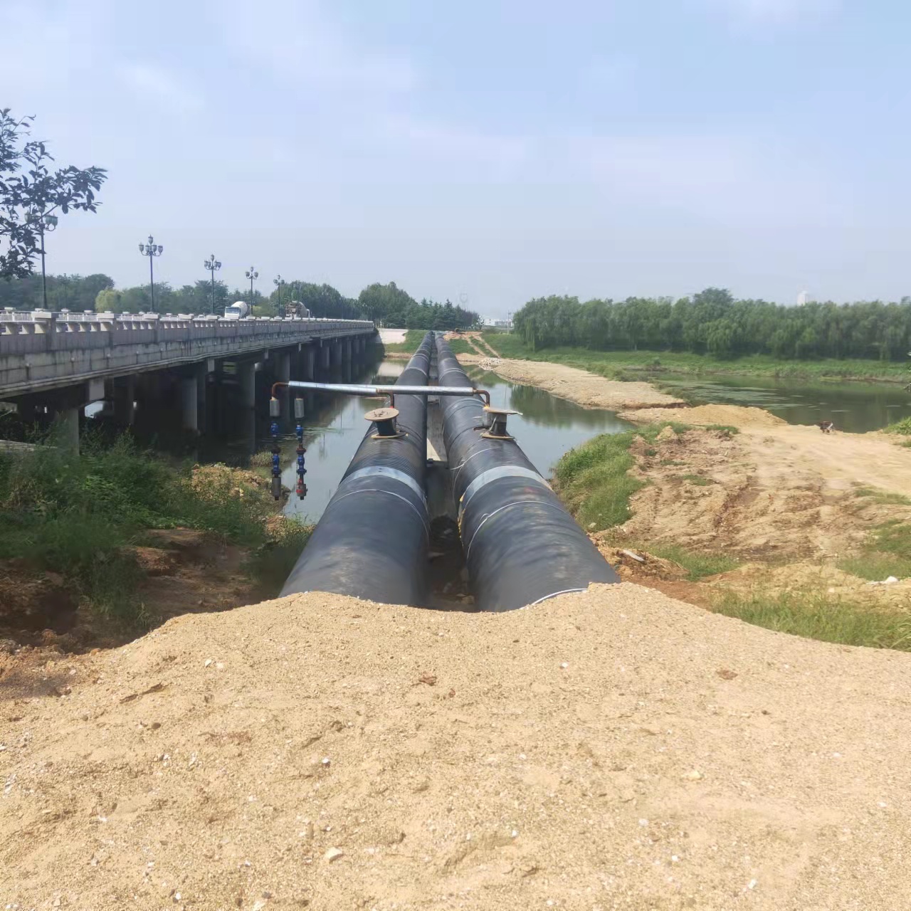 商洛管道长距离内部除垢输油管道清洗